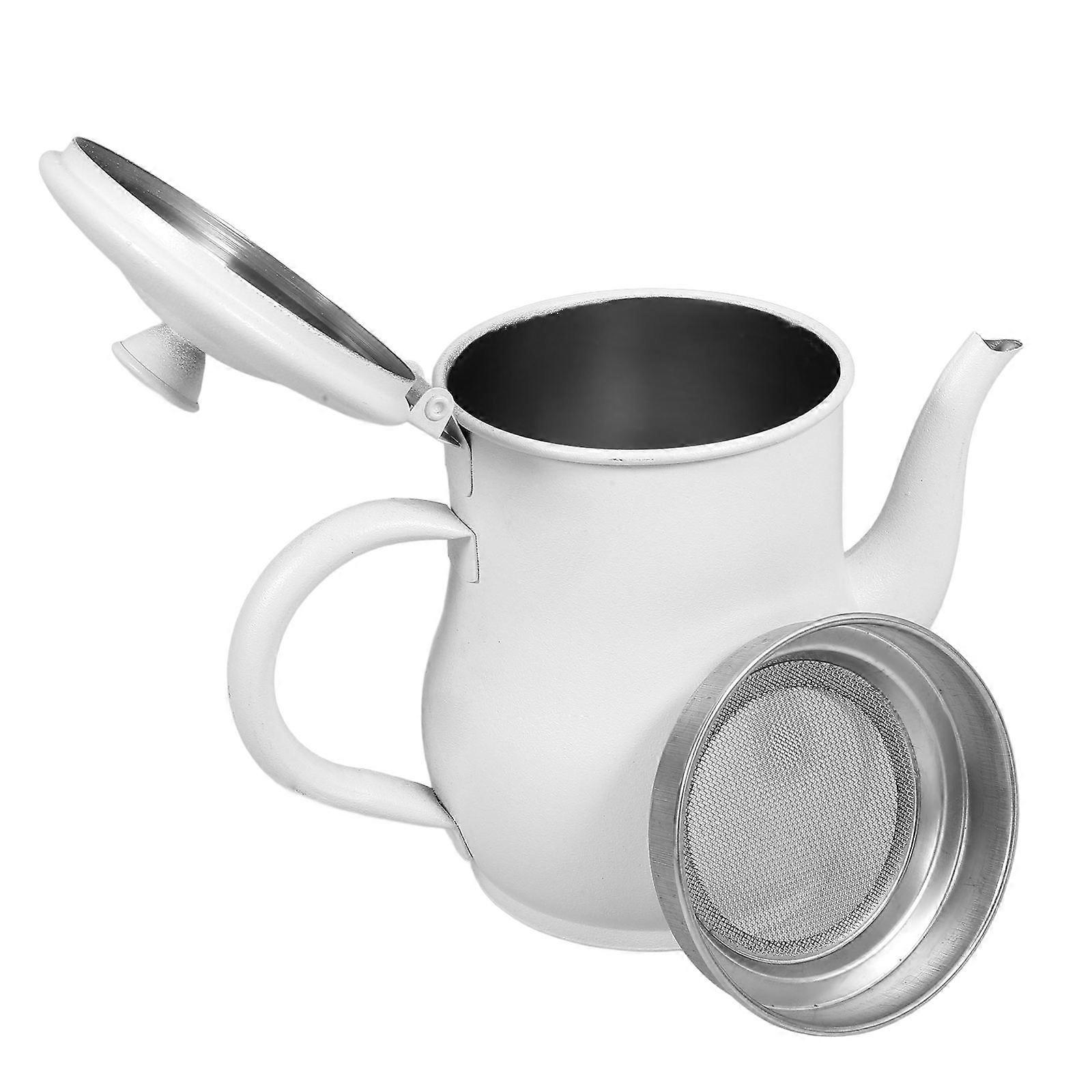 Kitchen Soy Sauce Dispenser Pot For Oil Storage With Filter Residue Function 15.50X13.00X7.20CM In 1Set