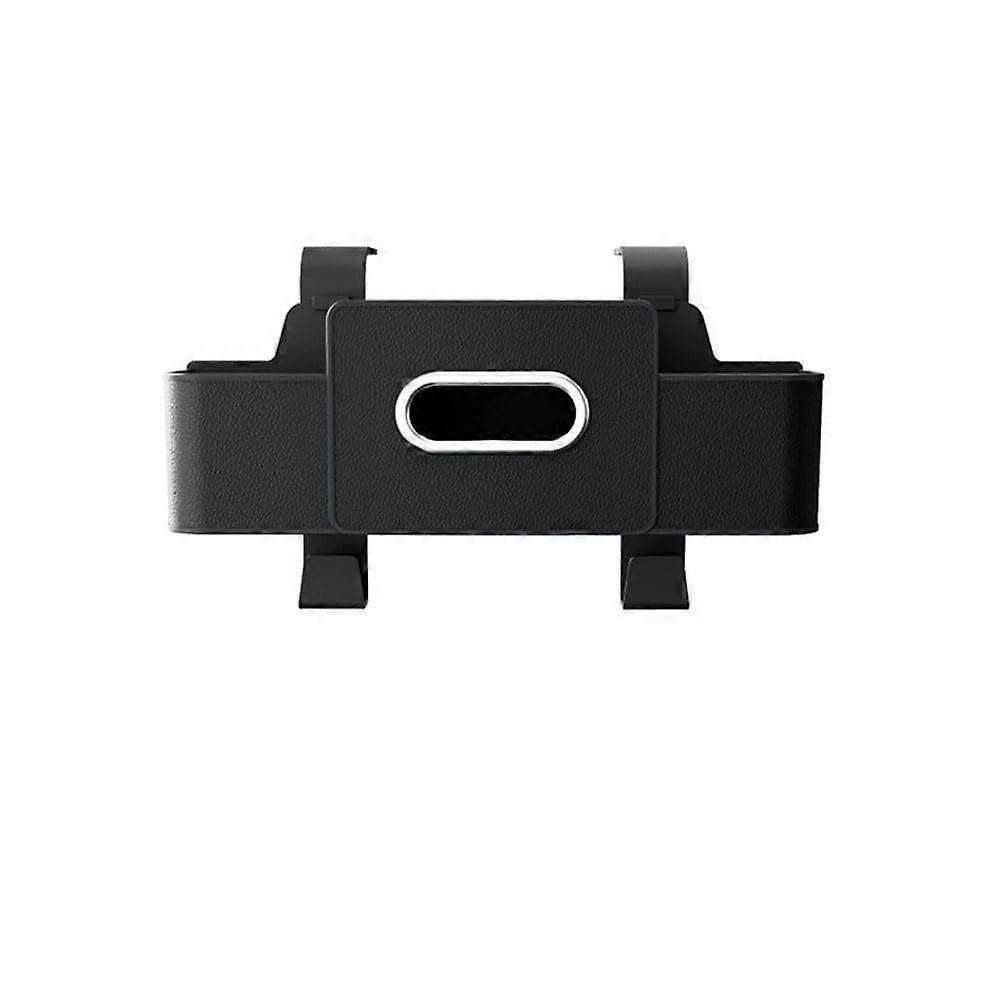 Storage box for car seat backrest for Renault Eno 2019, Multifunctional storage bag, Hooks for cup holders, ABlack standard Ablack