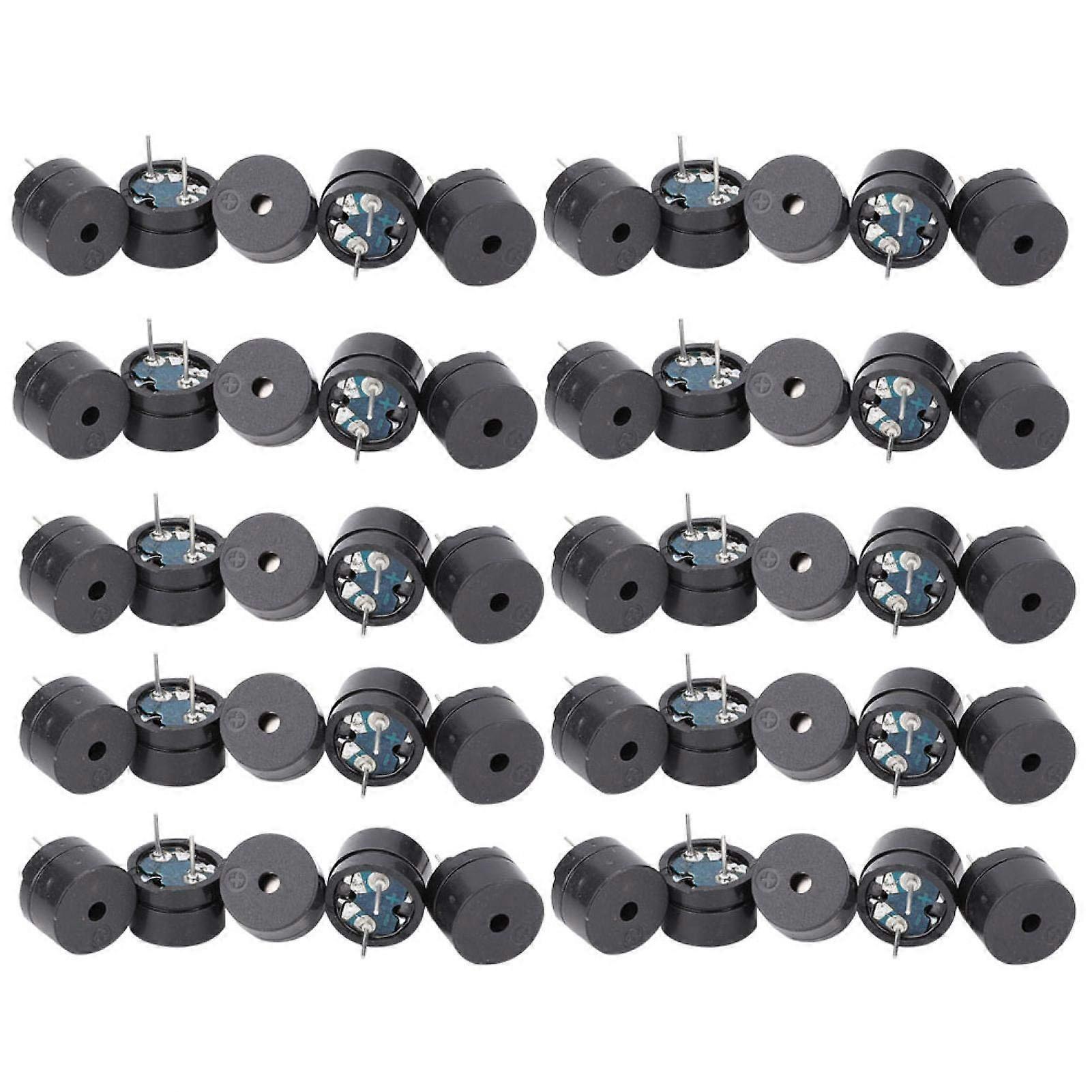 SUMMER MODULE 50PCS Passive Buzzer Electromagnetic Type 16 Ohm AC 2kHz 3V 5V 9V 12V Buzzer