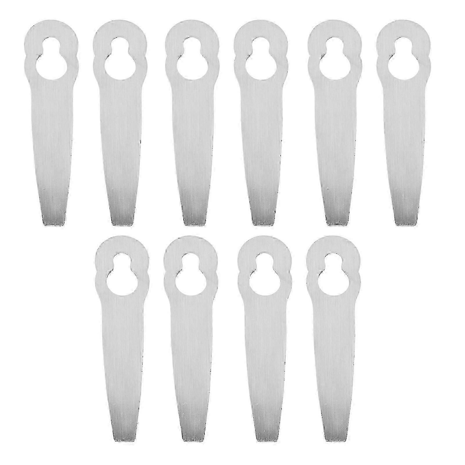 مجموعة من 10 شفرات معدنية بديلة لجزازة العشب FSA 45 Polycut 2-2