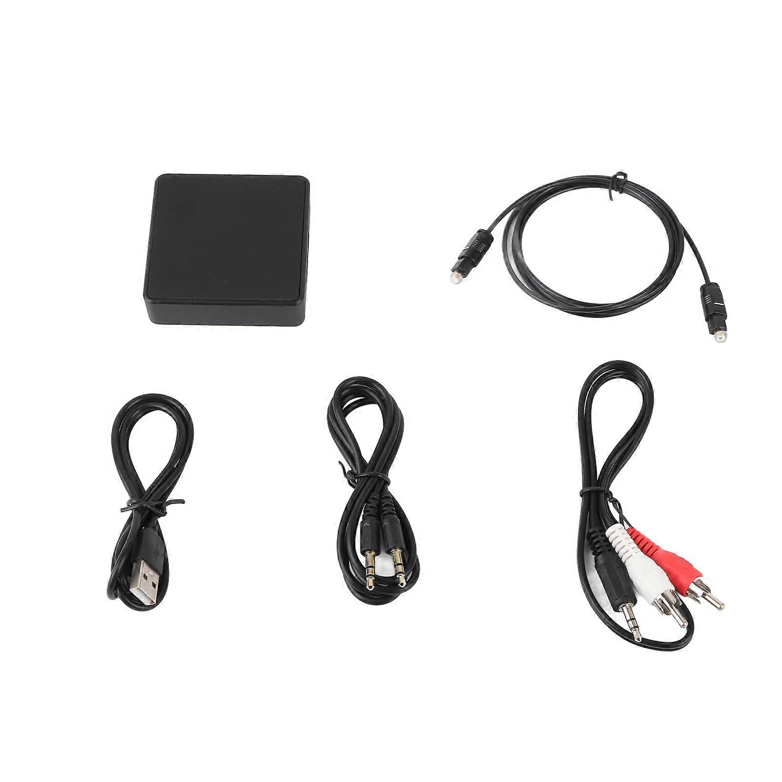 Fiber Optic BT 5.0 Wireless o Adapter - 2 in 1 Transmitter & Receiver, Plug & Play