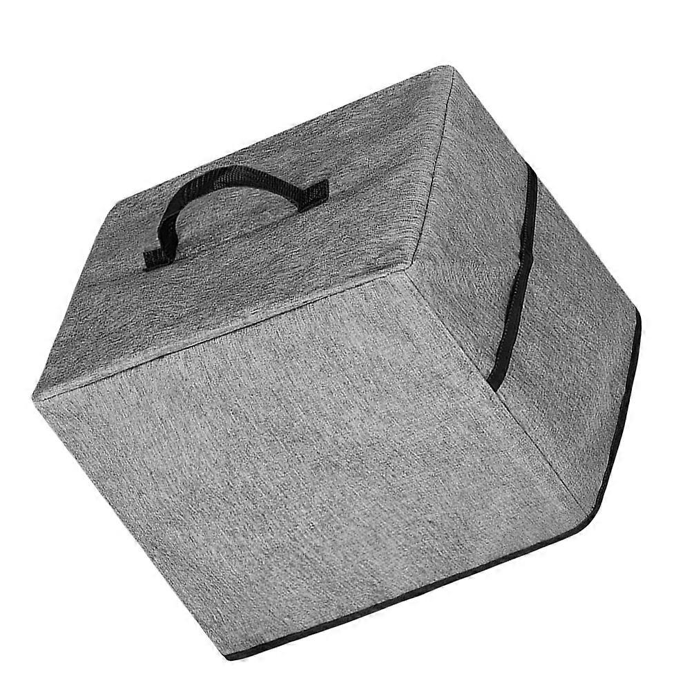 Ice Cream Machine Protective Protectors Kitchen Use Household Appliances Grey Polyester Easy Installation 1Pack