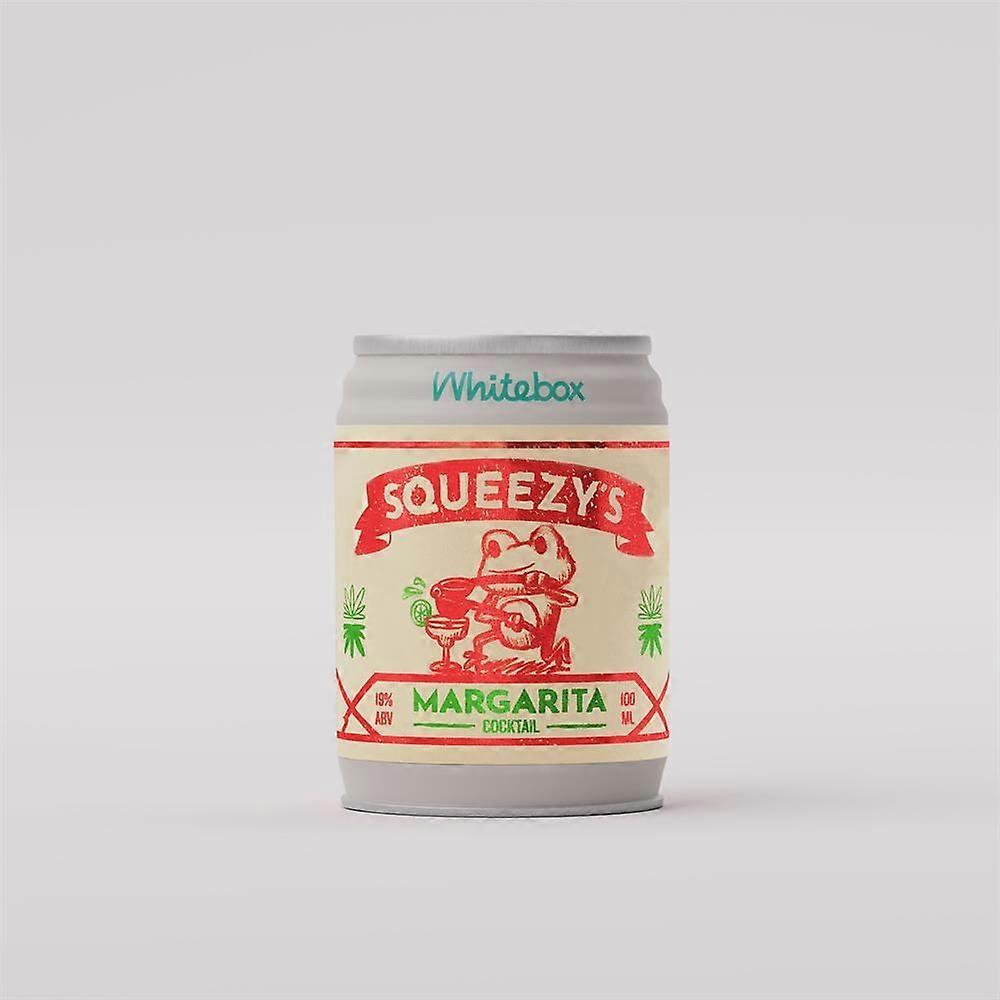 Cocktails Margarita Whitebox en canette, 19 % vol., 100 ml - Pack de 3