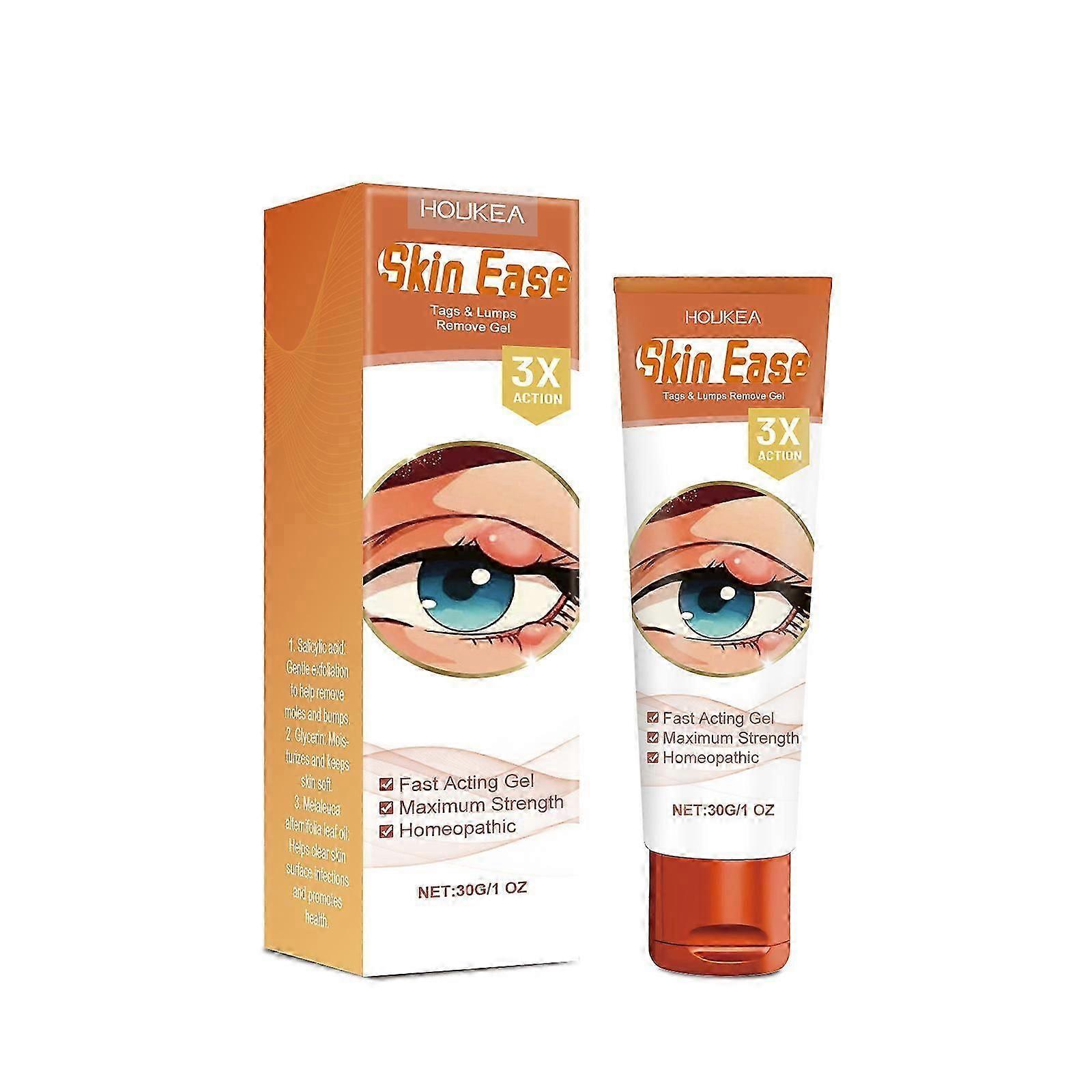Houkea skin cleansing gel herbal formula gently cleanses, moisturizes and desalinates the skin on the back and body