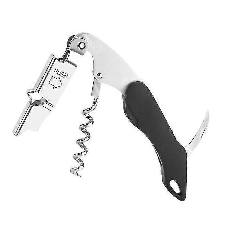 1Pcs Lever Corkscrew in CDU, ABS, Stainless Steel
