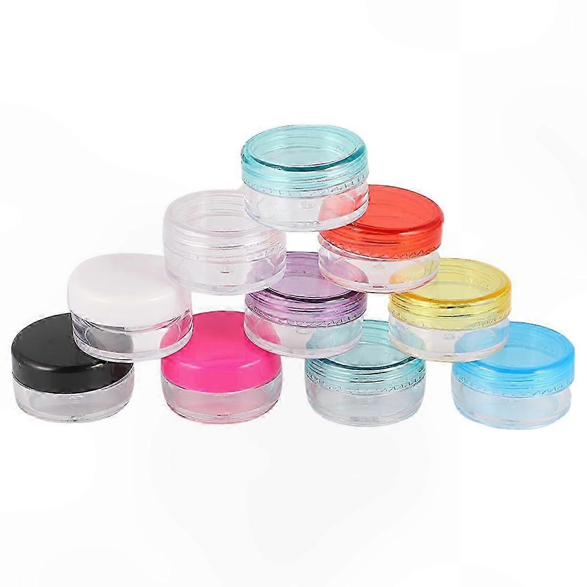 Plastic Storage Jars for Cosmetics
