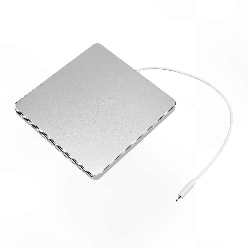 External USB-C DVD CD Drive, Type-C Rewriter Burner for Laptop, Supports Windows and macOS