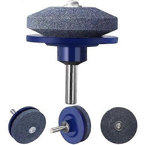 Professional Blade Sharpener - Heavy Duty Garden Tool Sharpener | Precise Multi-Function, Blue