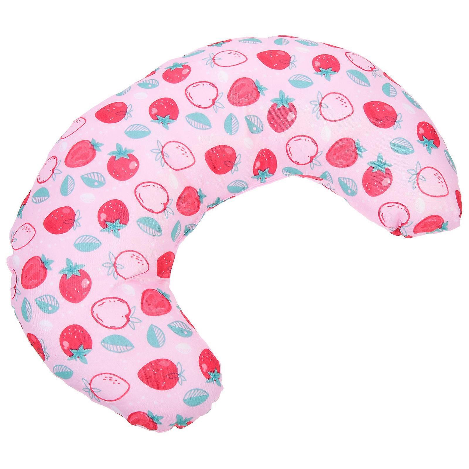 Cat Sleeping Pillow for Pet Use Comfortable Cat Pillow in Pink Fabric