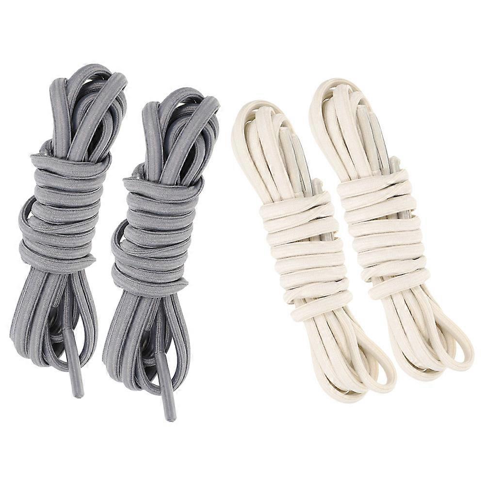 2 Pairs Elastic Shoe Straps Sneakers Shoelaces Shoe Laces