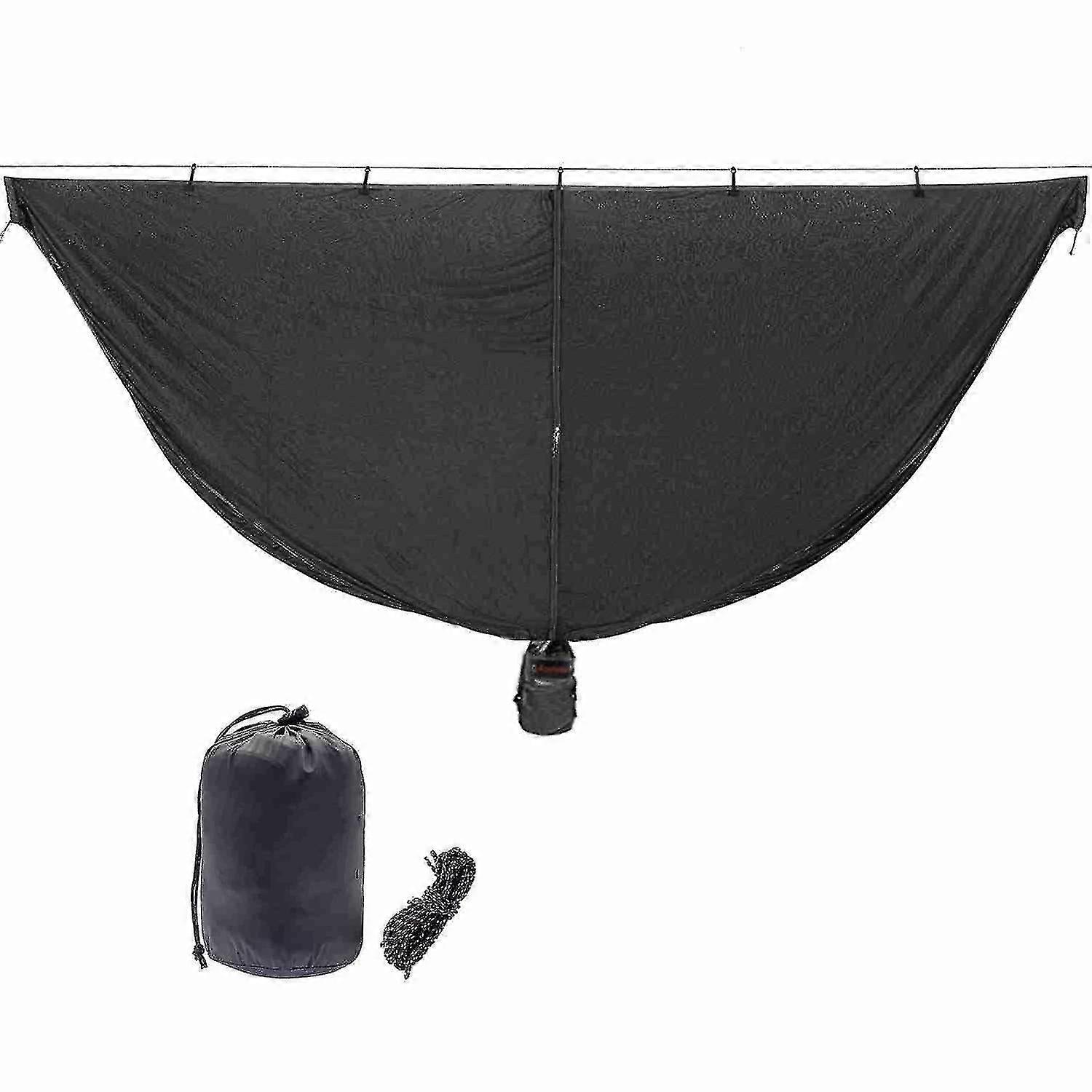 Insect-proof hammock net - hammock camping net - waterproof hammock with double-sided zip net