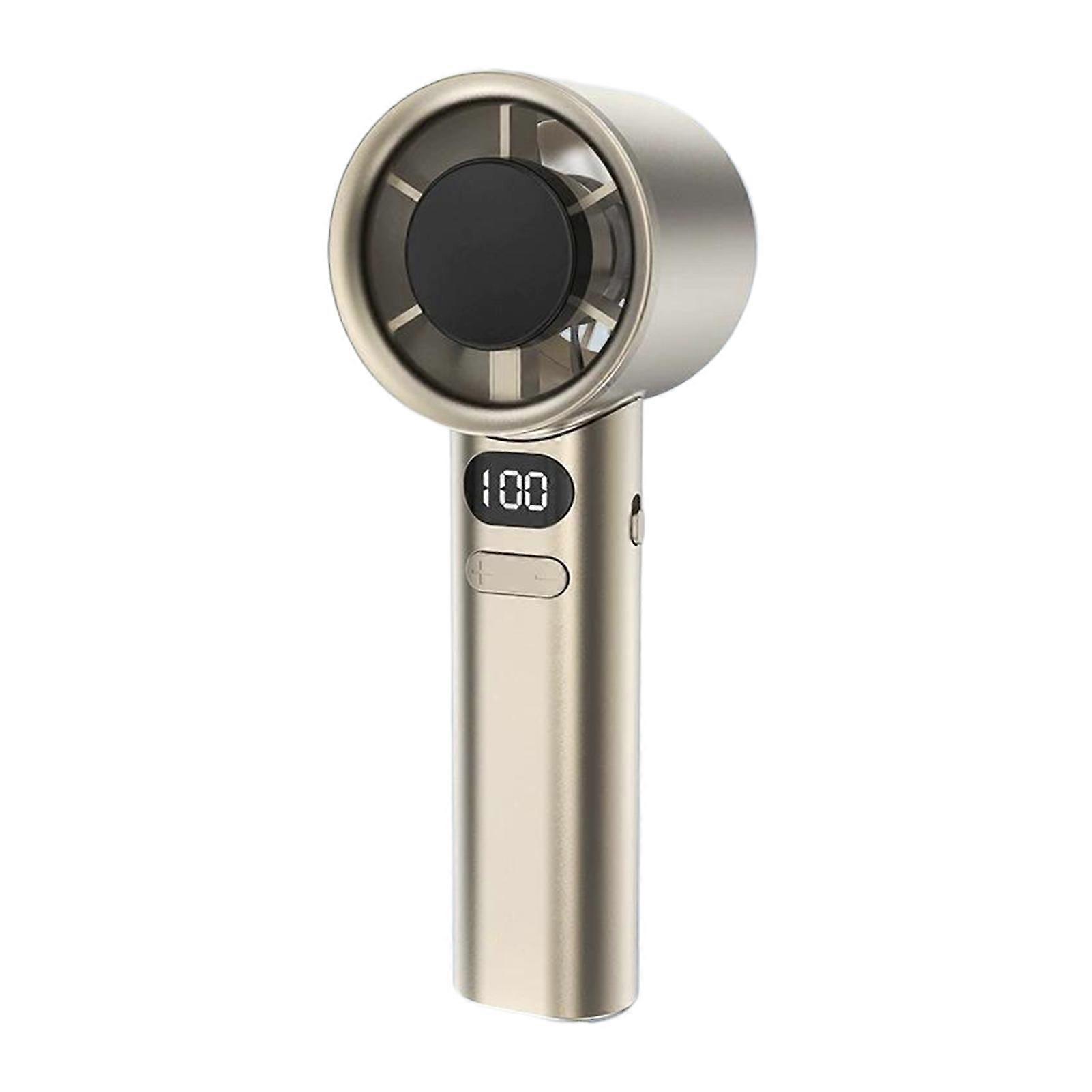 Handheld Fan 120 Wind Strong Wind Gathering Air Guide System USB Rechargeable High-speed Fan Fan USB