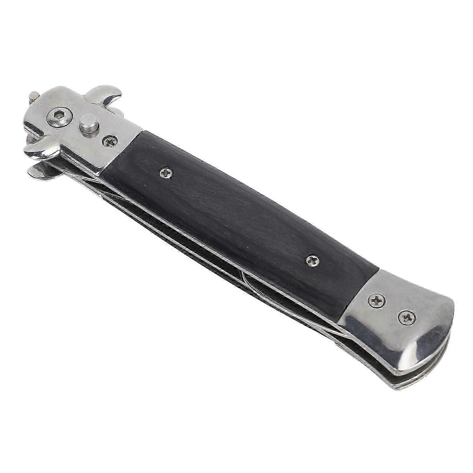 Stainless Steel Folding Spring Fork for Hiking Camping School Office