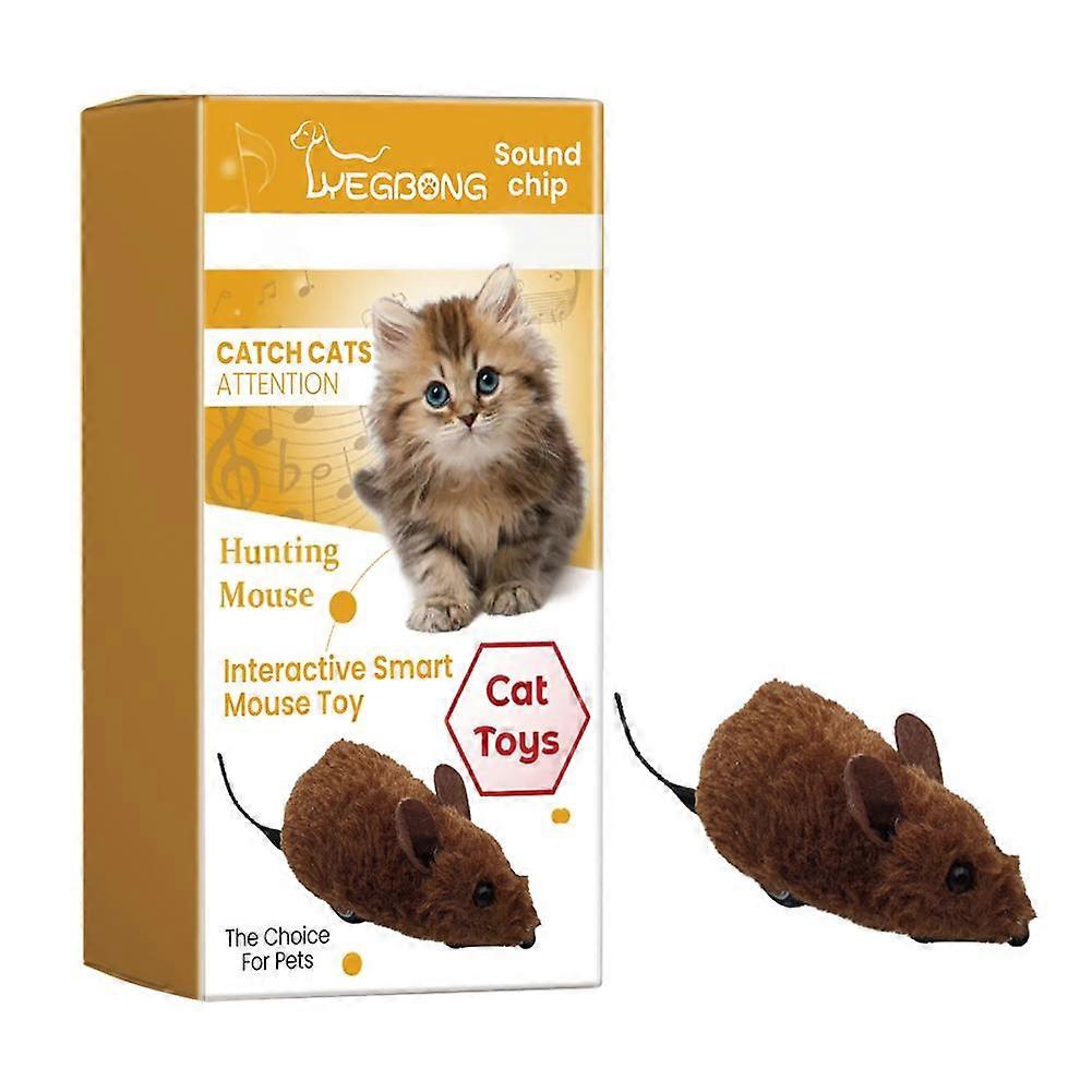 Automatic Cat Toys Interactive Cat Toys Mice for Indoor Cats/Kittens Cat Toys