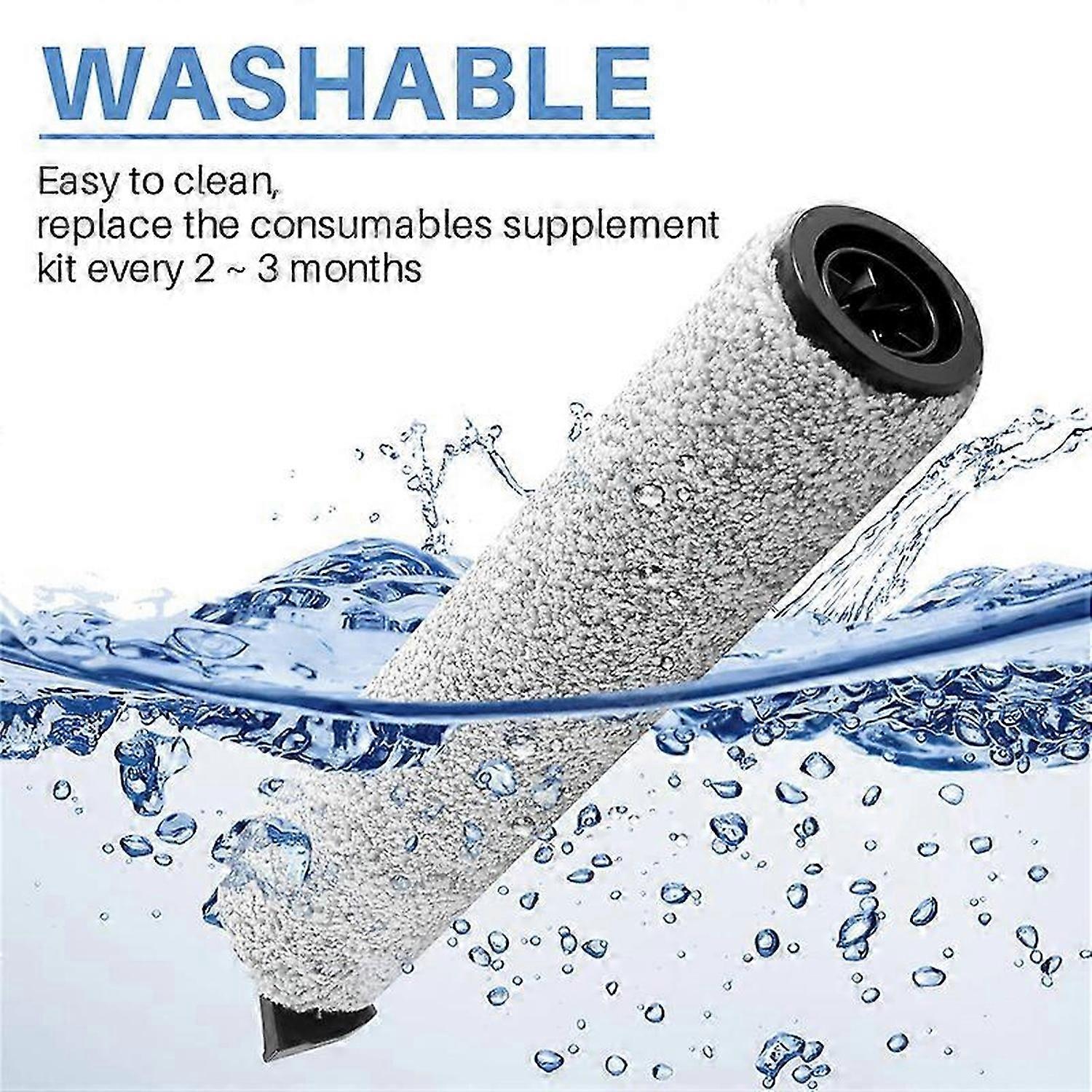 2 Pack Replacement Brush Roller for IFloor 3/ Floor One S3