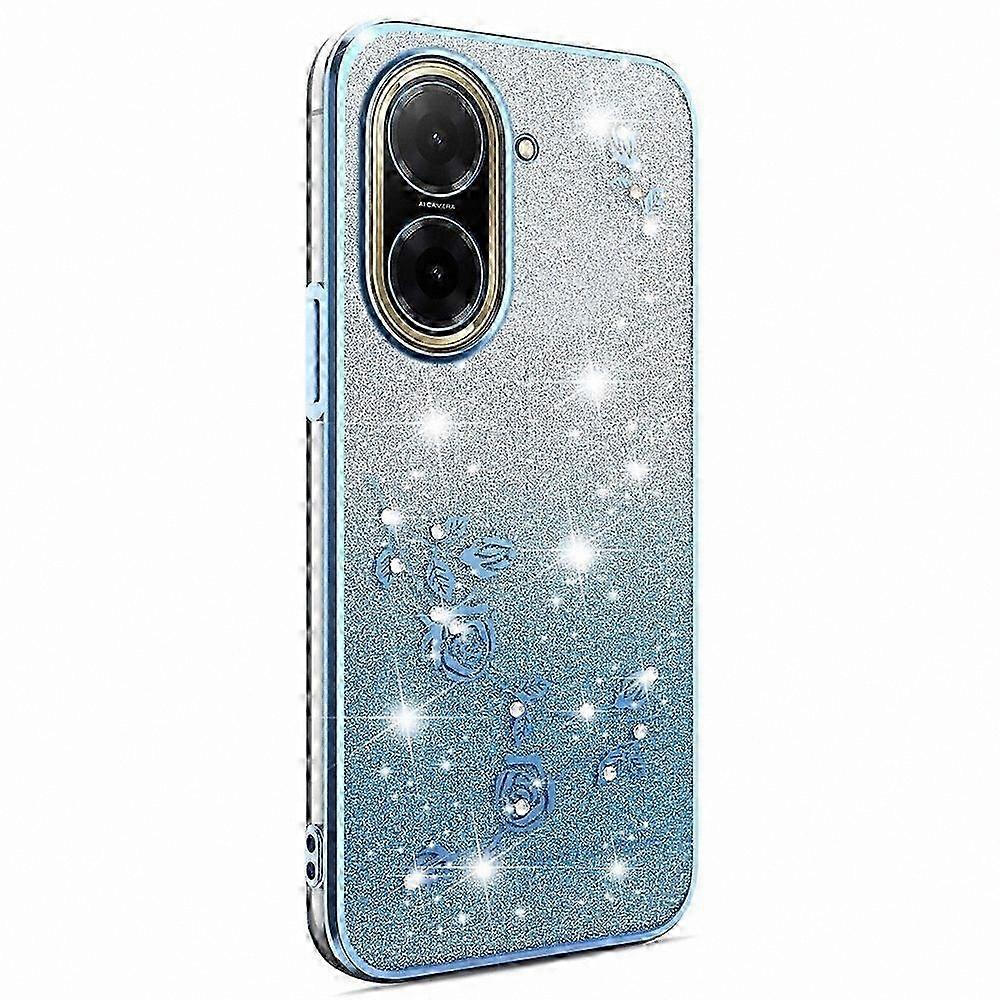 Floral TPU Gradient Phone Case for A5 NFC (EU) 173.45mm Flexible Cover Protector