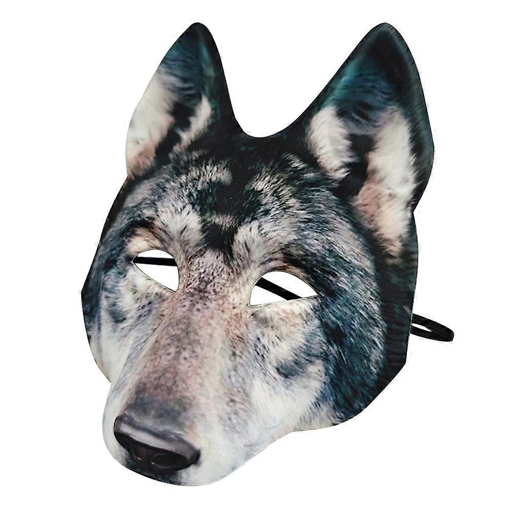 Wolf Mask Werewolf Mask for Halloween with 5Pcs Realistic 3D Scary Animal Masks