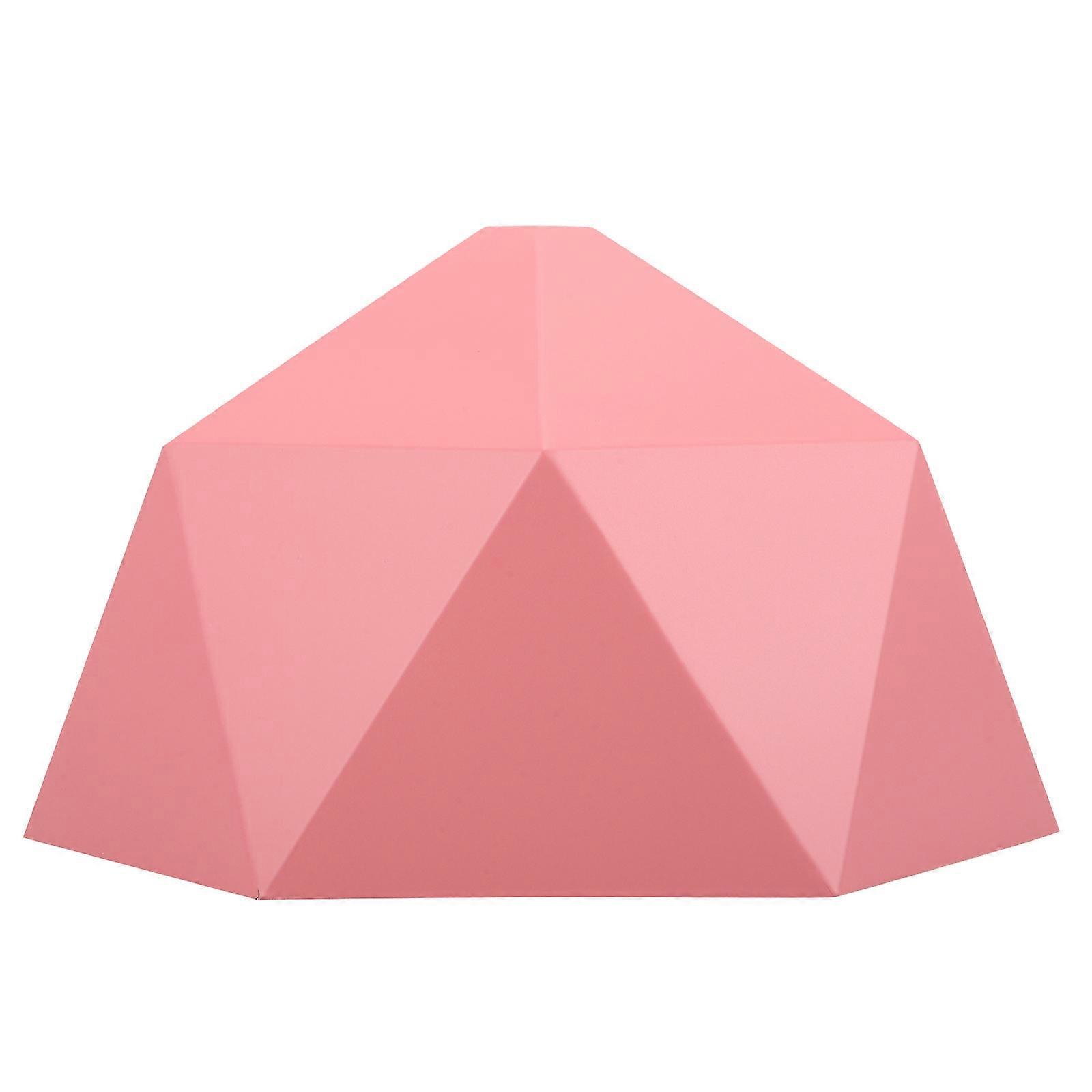 Metal Lamp Shade Replacement for Decor 1 Piece Pink Cast Iron Lampshade