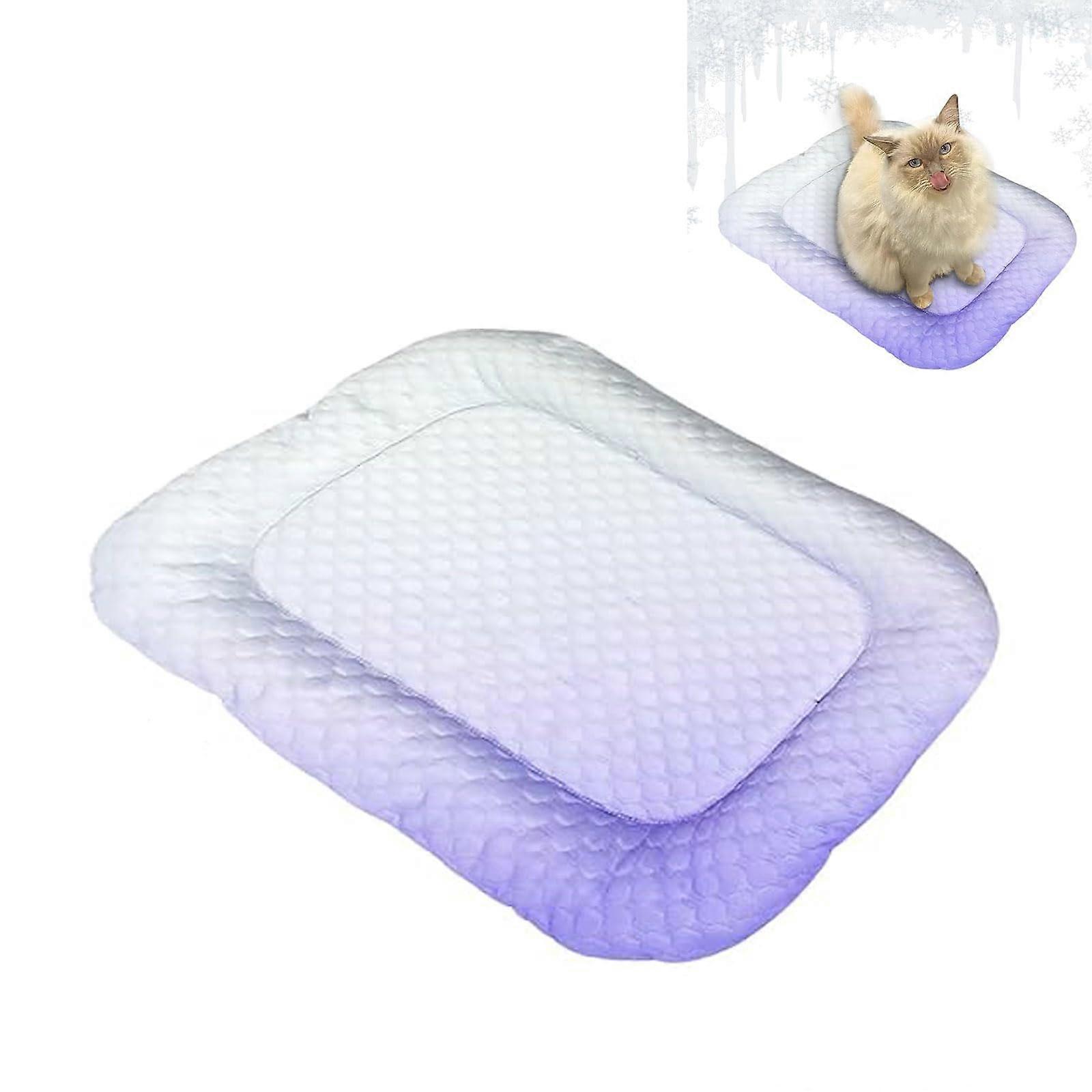 Dog Cooling Crate Pad For Indoor Outdoor Use, Cooling Mat, Size SXL, NonSlip, Puppy And Cat Compatible