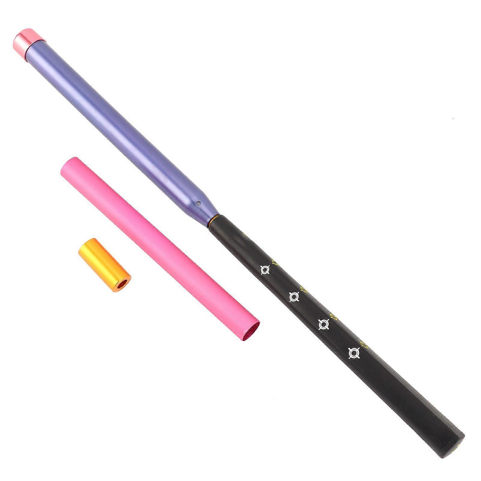 Golf Swing Trainer Practice Stick with Sound Rubber Grasp Handle Aluminium Alloy Body with Length 48cm/18.9in