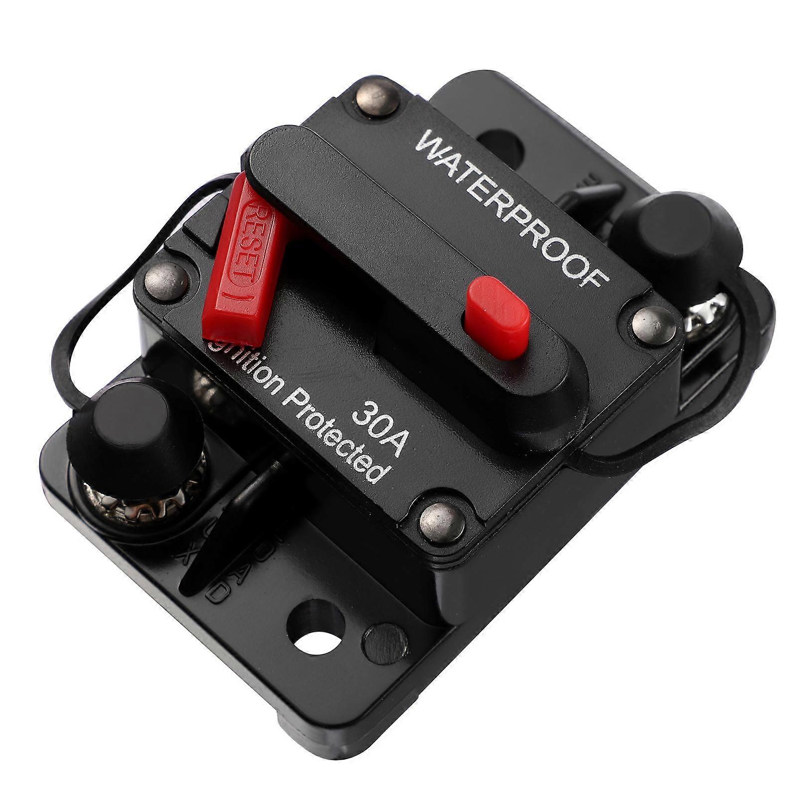 Overload Protection Manual Reset 30a Circuit Breaker for Auto Truck Rv Systems