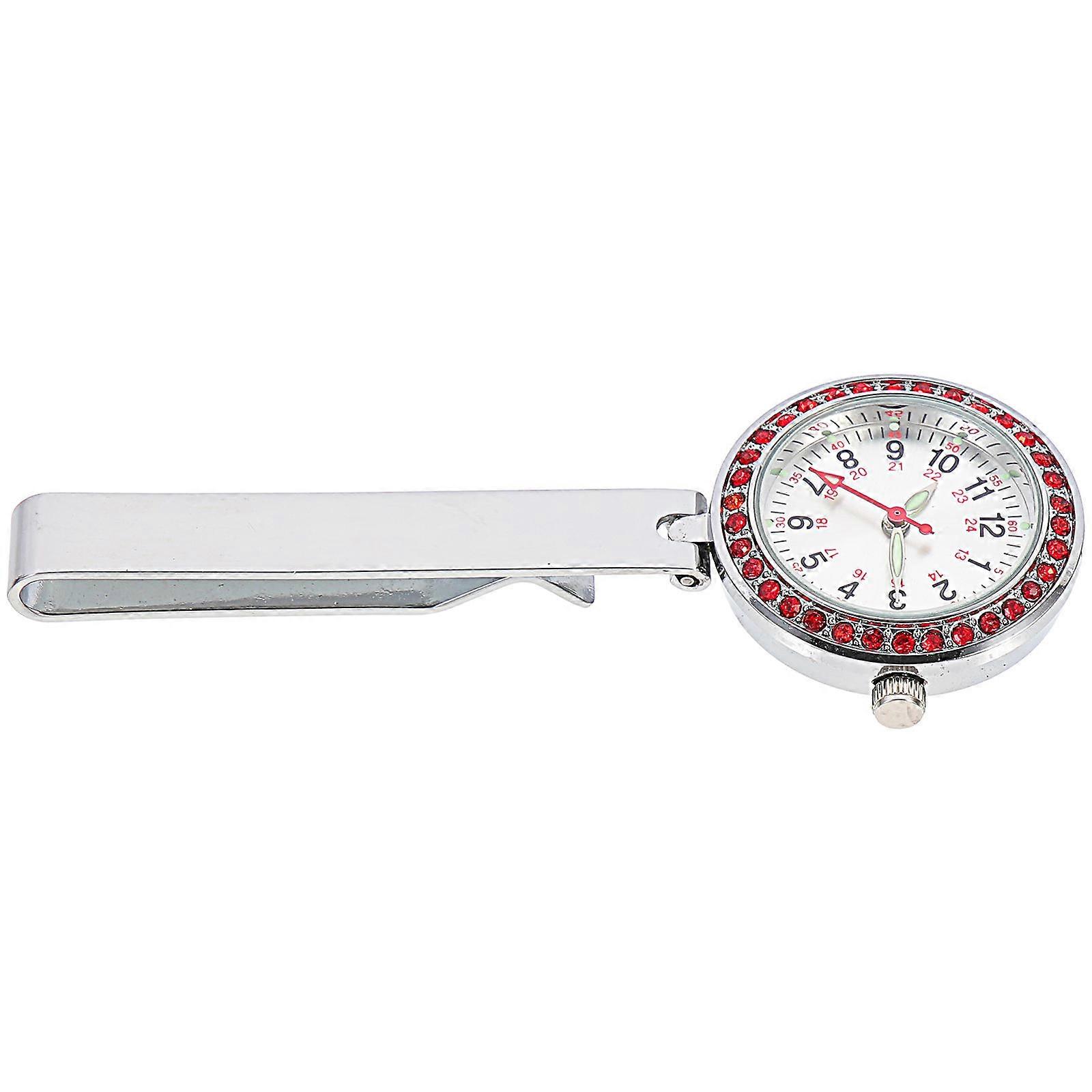 Nurses Watch Clip-on Pocket Watch for Medical Use with Digital Display