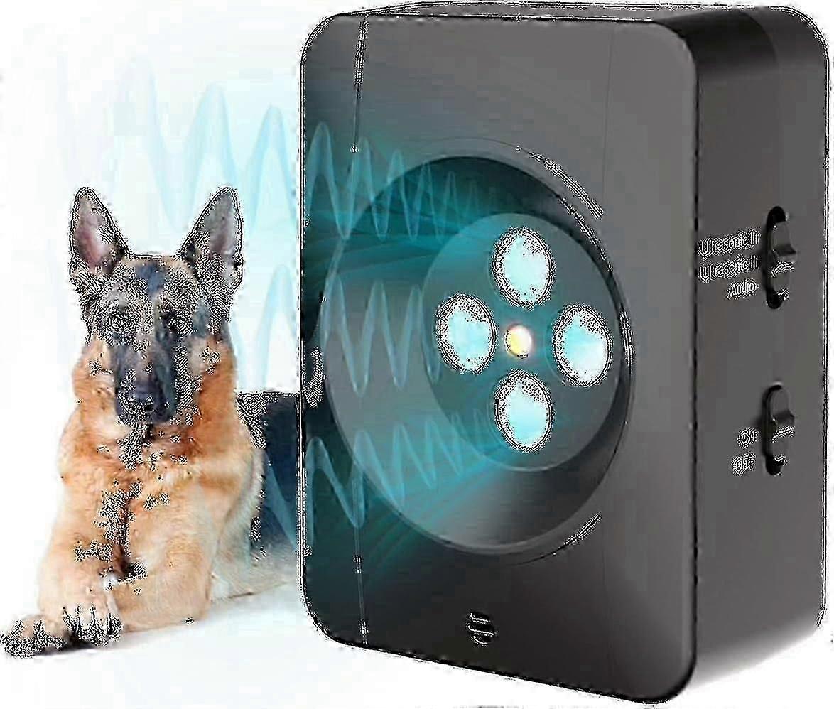 Bark Control Device Ultrasonic Anti Barking Device, 2024 Newest Stop Dog Bark Deterrents With Adjust -CN-NEW