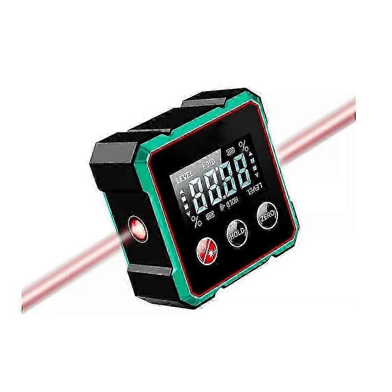 Scomeri Magnetic Digital Angle Finder with Electronic Laser,Aneedbaby Angle Tool