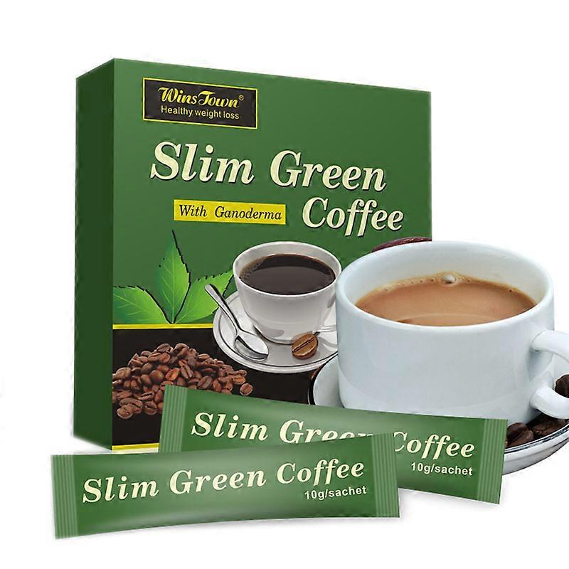 Green Coffe Green Slim Coffee with Ganoderma Control Weight-Loss New