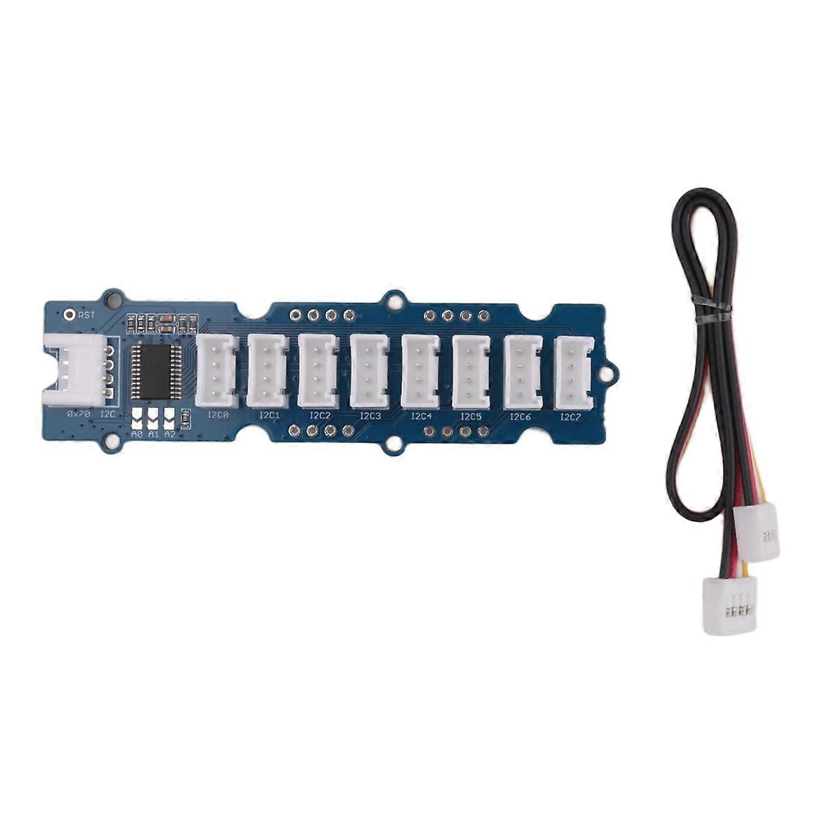 8-Channel Multiplexer / Hub Support 3.3V/5V System Multiple Devices with the Same Address 8 Grove Port 8x2cm