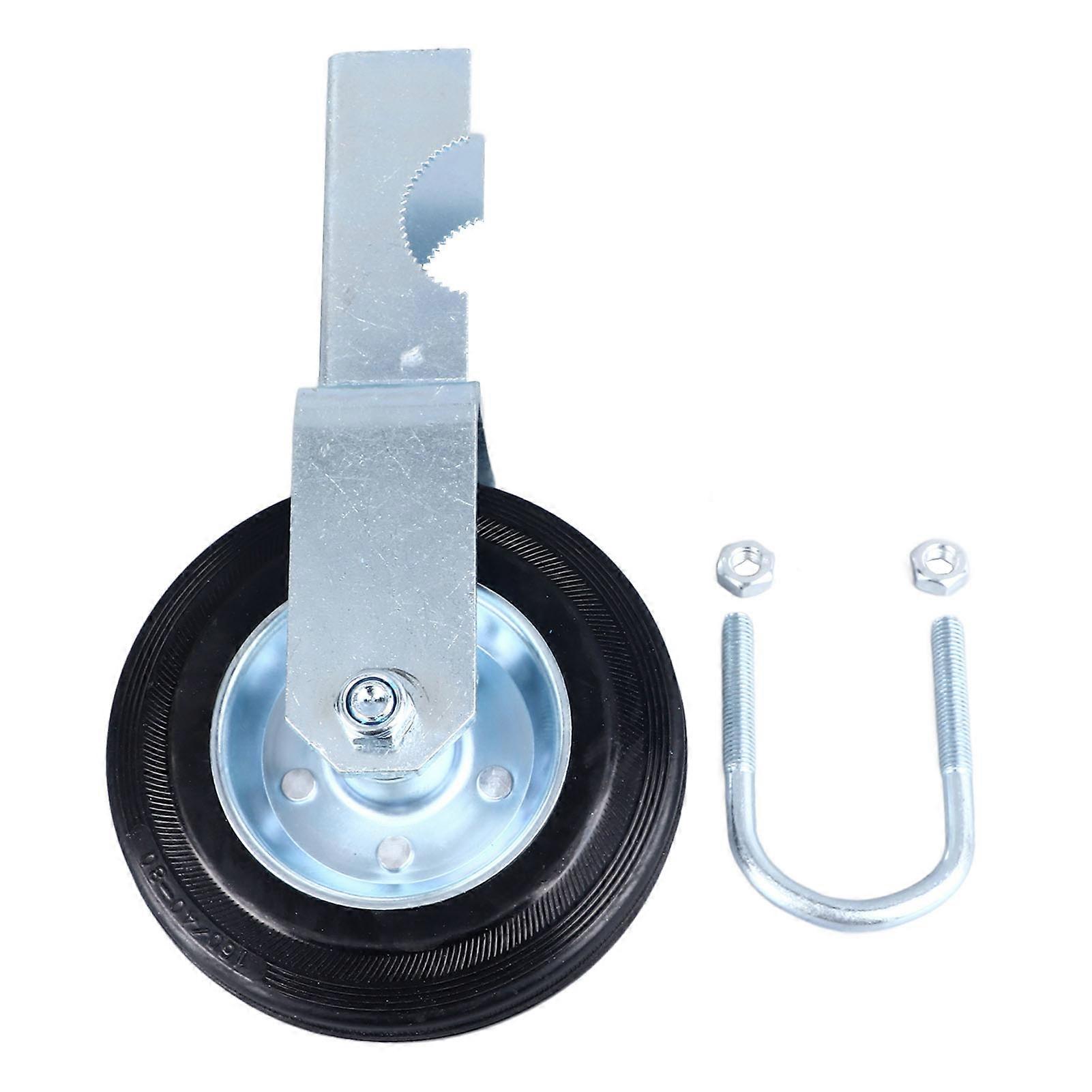 Roulette de portail de 15 cm, capacité de charge de 226 kg, robuste, pour clôture à mailles losangées, pour tubes ronds de 4,8 à 5 cm.