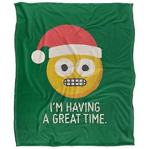 David Olenick Knuckle Silky Christmas Supersoft Blanket