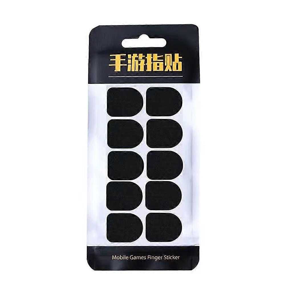 Mobile Game Finger Stickers 10Pack Sweatproof Breathable For Mobile Gaming Compatible With iOS Android Tablets