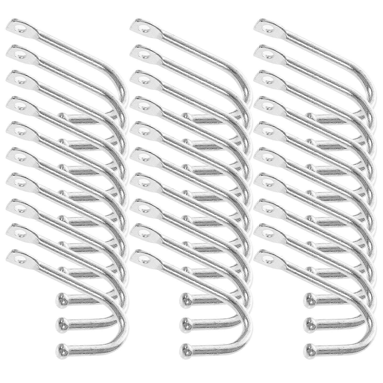 Wall Mounted Hooks Rustic Hooks for Hanging Coats and Hats 90Pcs