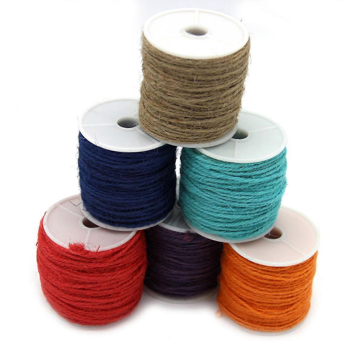 Purple Hemp Cord Macrame Jewelry Twine for Stringing 164ft Spool