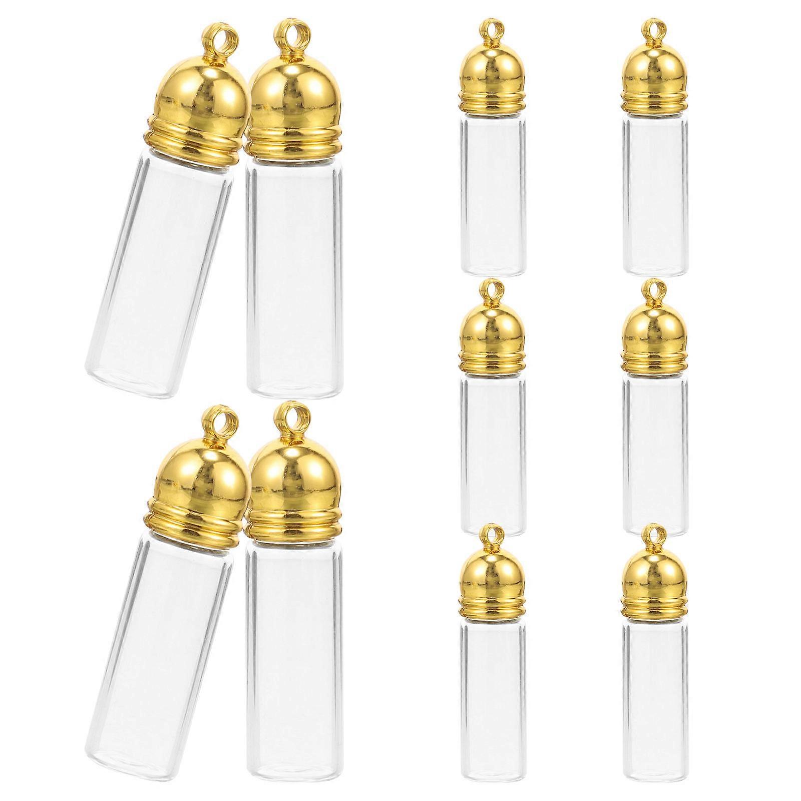 Wish Mini Bottles Set Of 20 Pcs For DIY Crafts And Gift Giving With Clear Glass Design And Tiny Bottle Shape