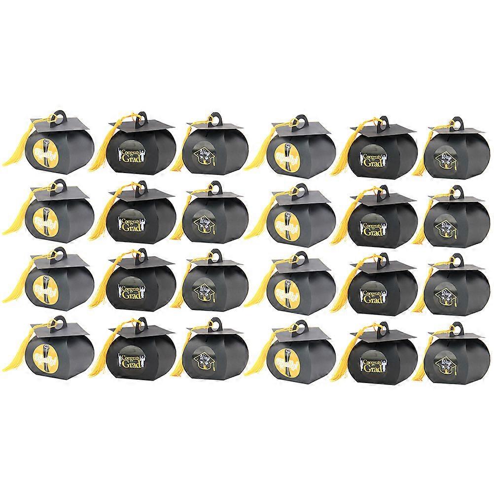 Party Gift Box Graduation Candy Container for Storage Use 48Sets