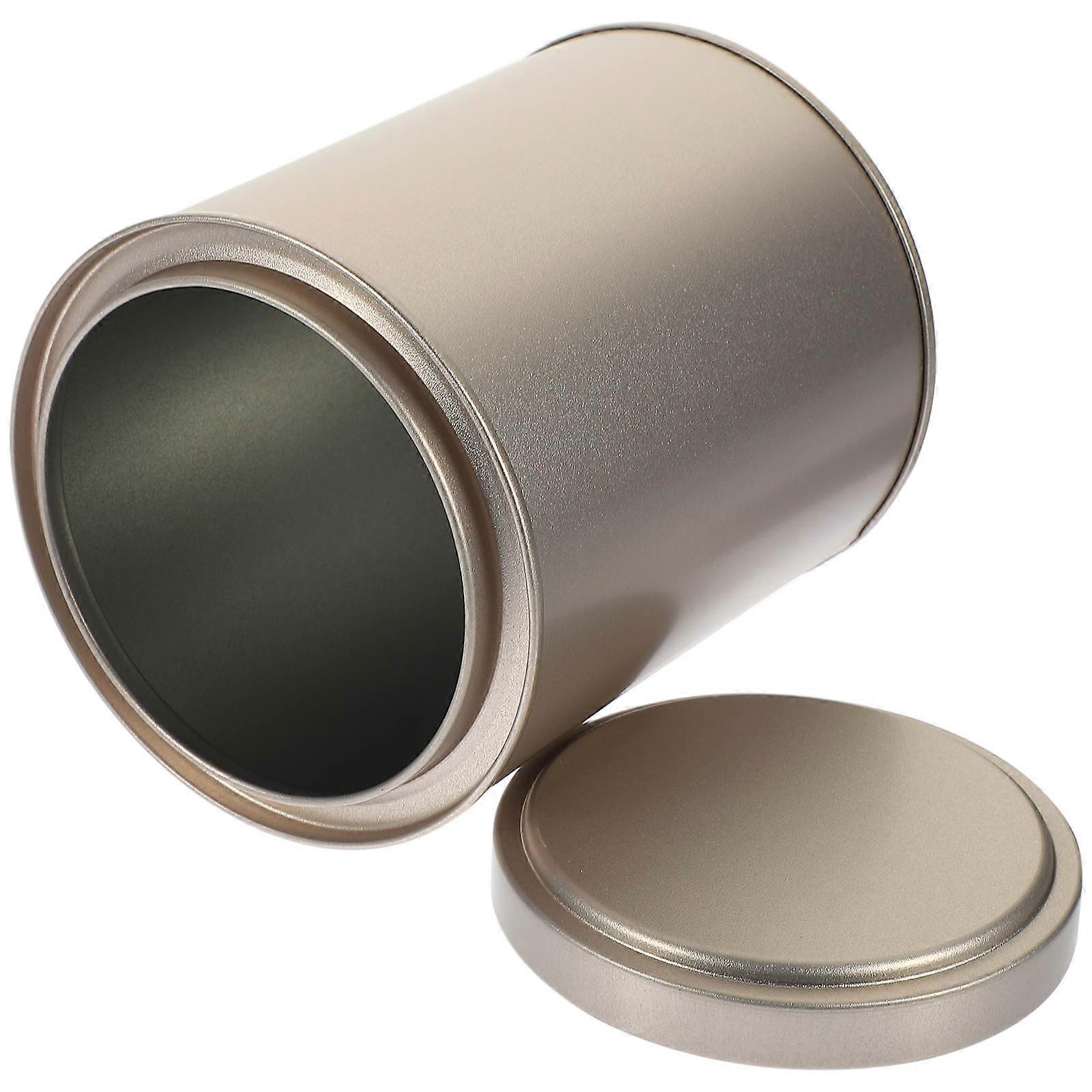 Tea Canister Household Tea Container for Storage 4Pcs Multi-Function Tinplate Canister