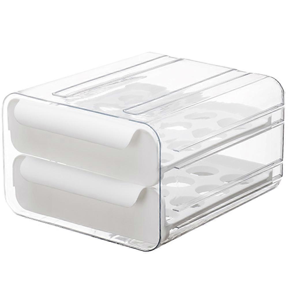 Egg Storage Drawer Box Refrigerator Organizer Bin for Storage