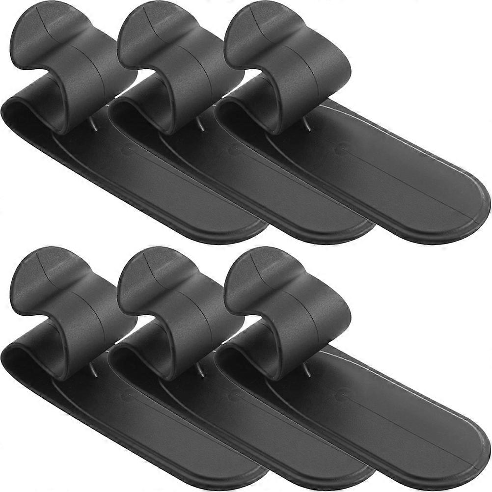 Wall Hook 24Pcs Multi-Functional Plastic Hook Simple Design For Umbrella Storage And Car Organization