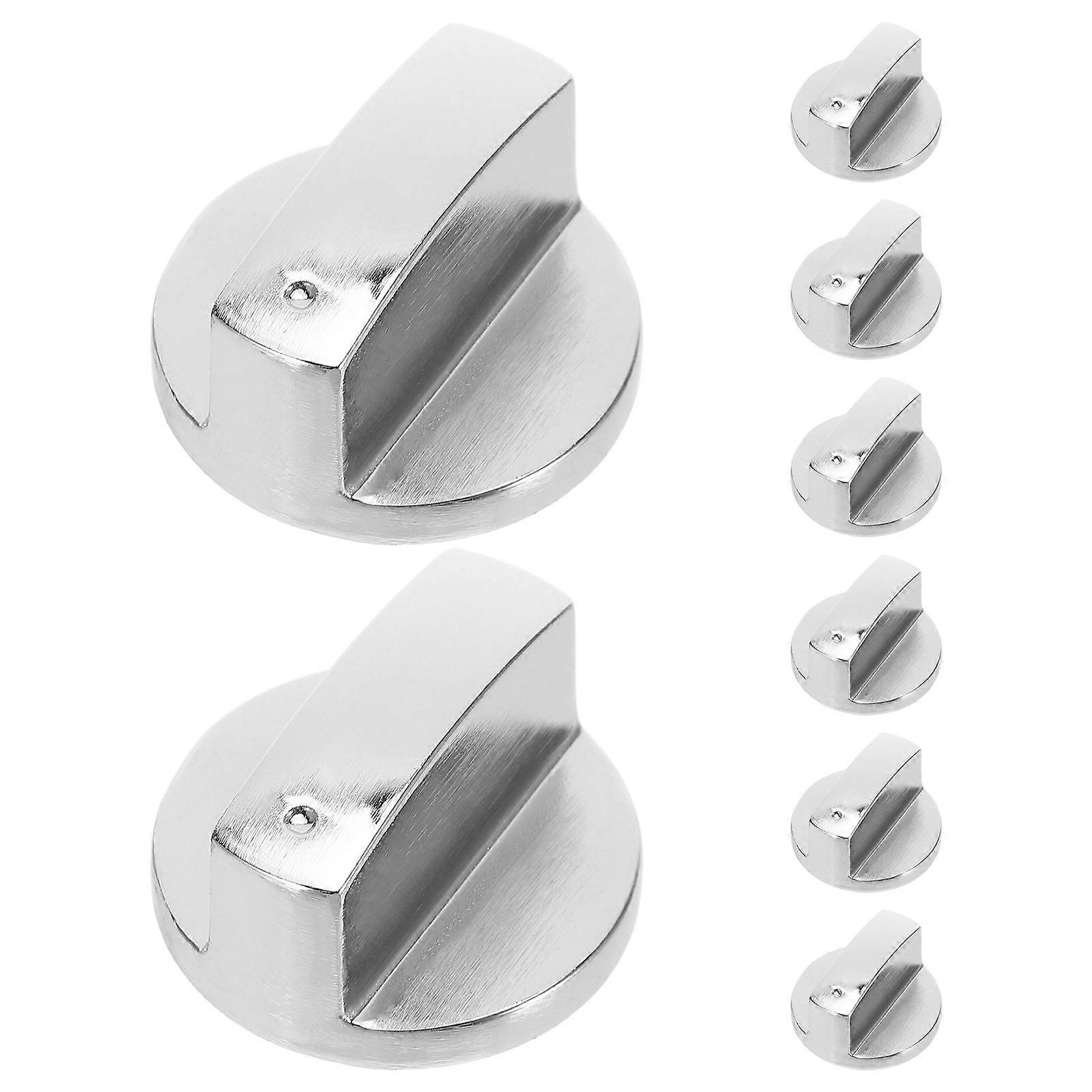 Gas Stove Ignition Switch Button Metal Knob for Replacement Use 16Pcs