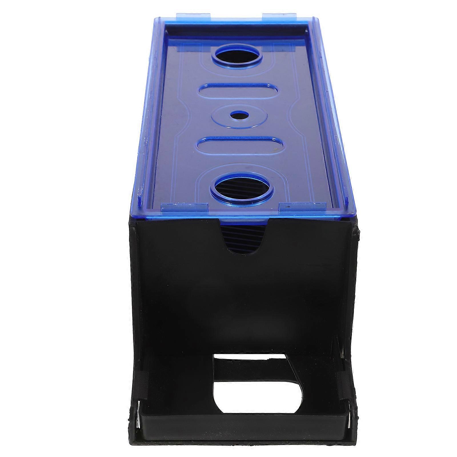 Water Filtration System 3Pcs Aquarium Filtration Box For Pet Owners Elegant Design PVC Material