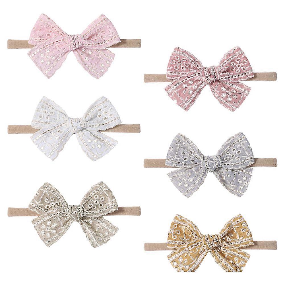 Infant Bows Bowknot Headbands for Decor Use 18Pcs Assorted Color