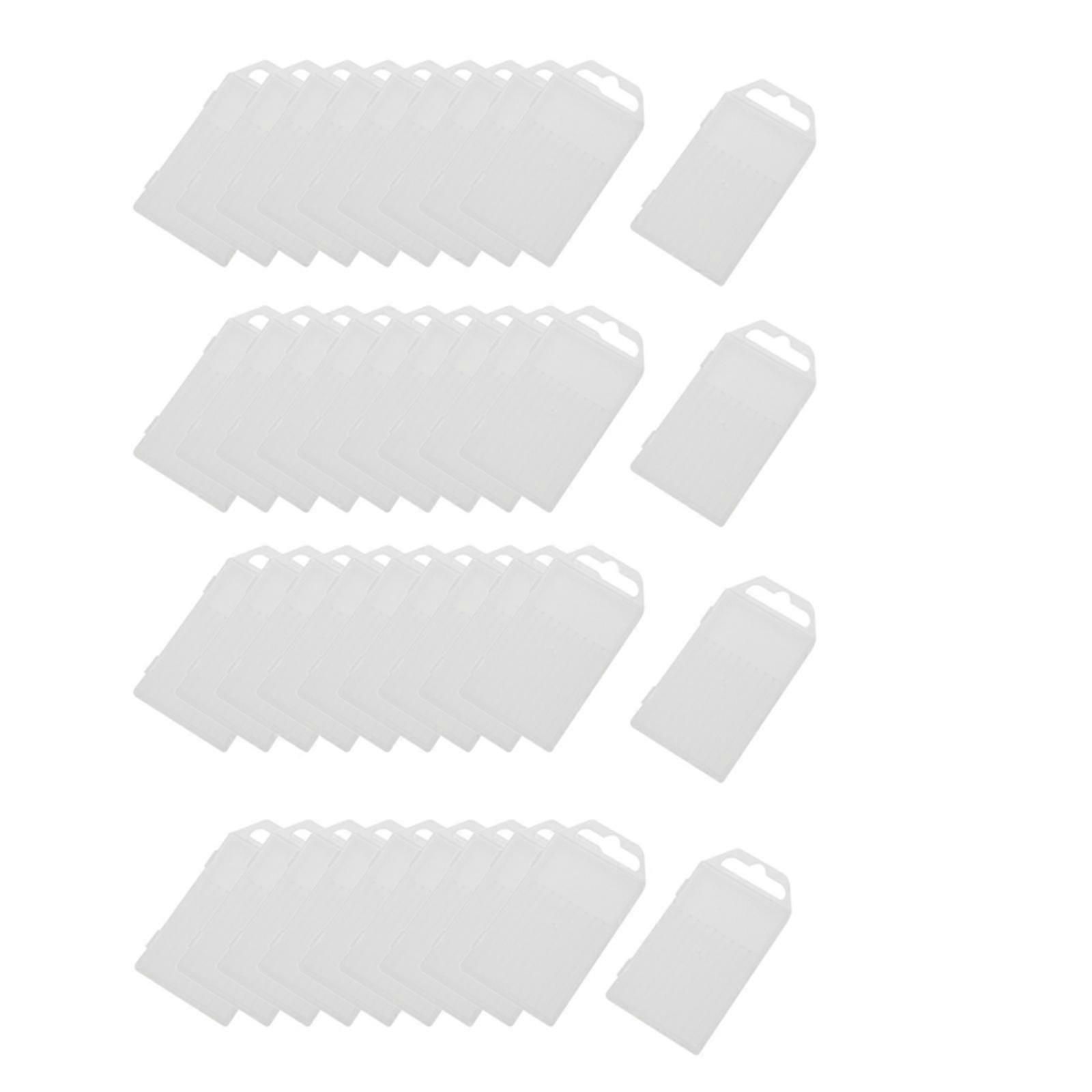 40Pcs Drill Bit Storage Box Practical Premium Reusable Rectangular Organizer