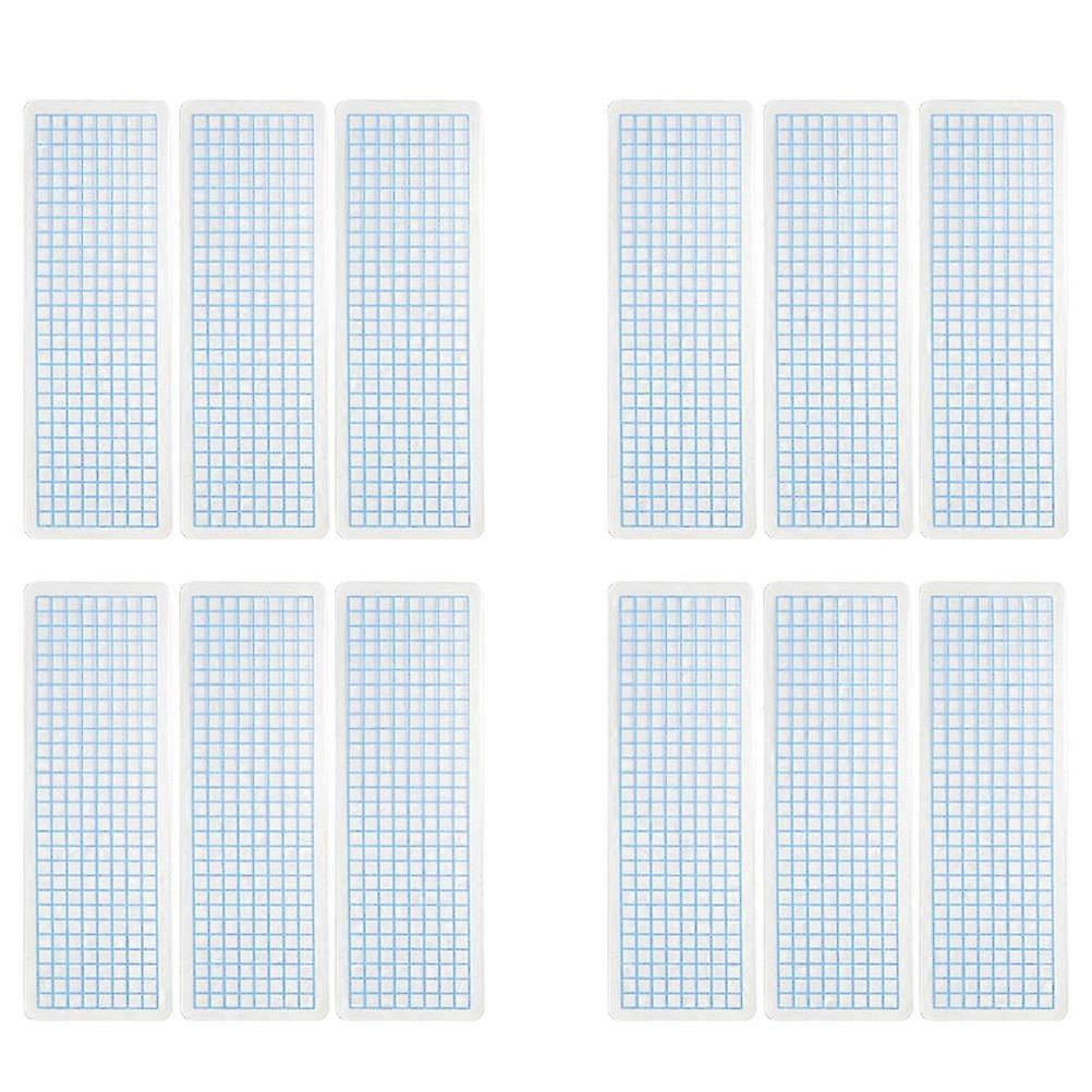 Washi Cards Tape Sample Boards 80 Pcs Blue Matte Rectangular Effective Storage Solution For Office School Home