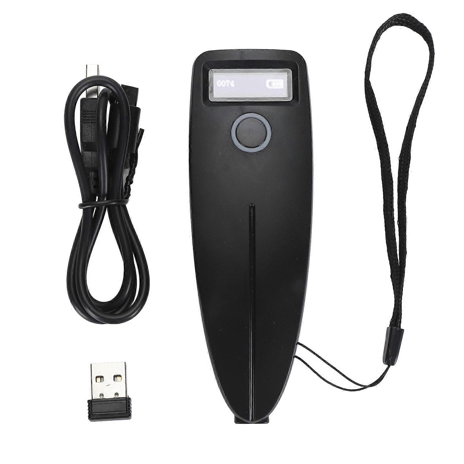 Bluetooth 2D 1D Barcode Scanner Portable Wireless Mini Barcode Reader with 2.4G Wireless Bluetooth USB Wired Connection