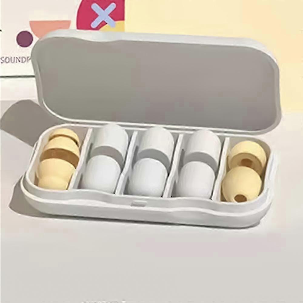 suitable for sleep noise cancelling reusable soft comfortable earplugs for sleeping, noise sensitivity & flights