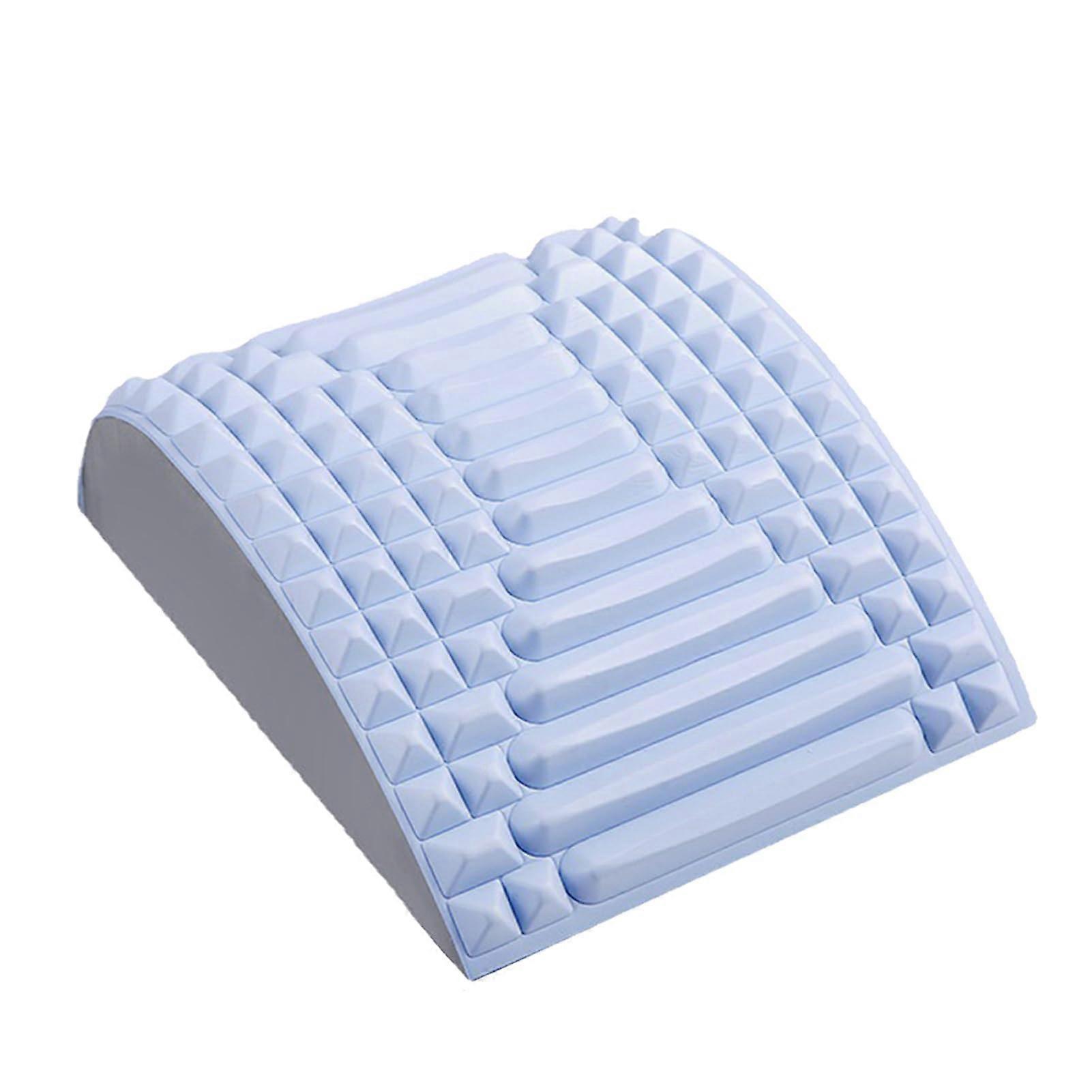 Back Stretcher for Lower Back Pain Relief, Adjustable Multi-Level Spine Board for Herniated Disc & Sciatica (Blue)