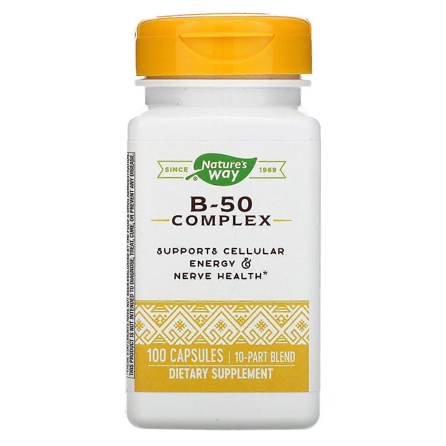 Nature's Way, B-50 Complex, 100 Capsules