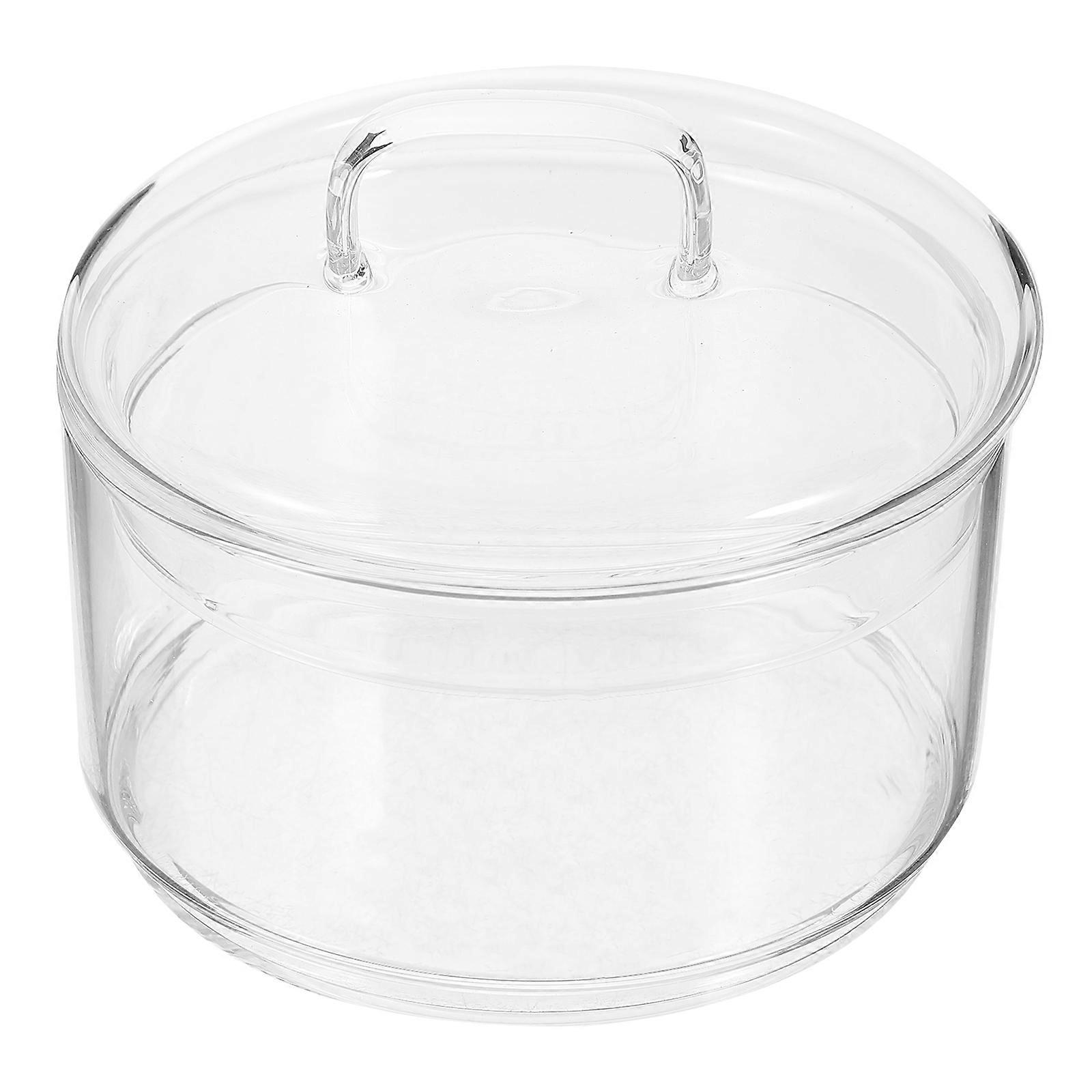 Leak-Proof Glass Storage Jar 4Pcs Perfect For Storing Snacks Dry Food Coffee And Tea With Elegant Transparent Appearance